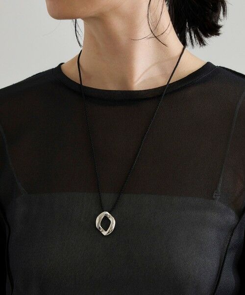 ROPE' / ロペ カットソー（半袖以外） | 【WEB・一部店舗限定】ストレッチシアー＆レースカットソー/洗える | 詳細22