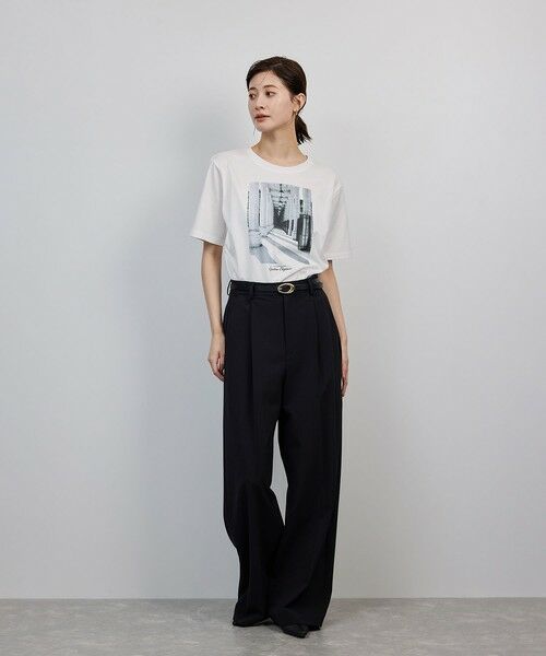 ROPE' / ロペ Tシャツ | プリントＴシャツ/イージーケア | 詳細6