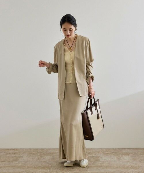 ROPE' / ロペ ニット・セーター | 【洗える】【WEB・一部店舗限定】シアーリブＶネックポロニット | 詳細10