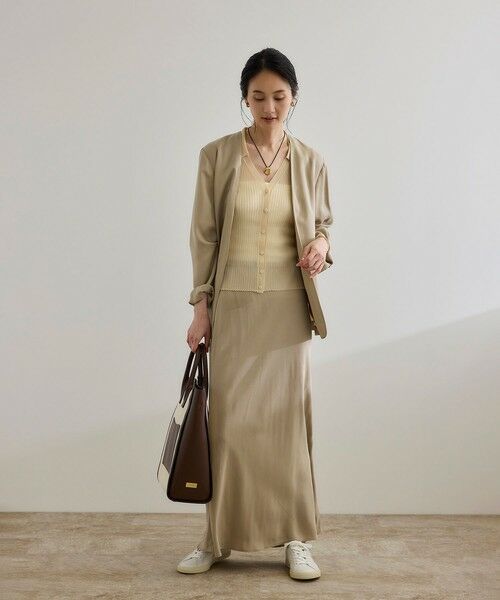 ROPE' / ロペ ニット・セーター | 【洗える】【WEB・一部店舗限定】シアーリブＶネックポロニット | 詳細19