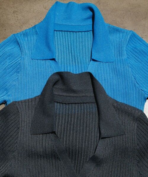 ROPE' / ロペ ニット・セーター | 【洗える】【WEB・一部店舗限定】シアーリブＶネックポロニット | 詳細2