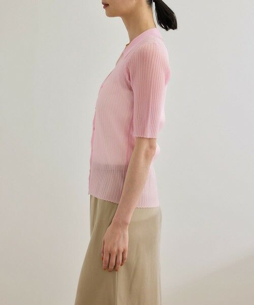 ROPE' / ロペ ニット・セーター | 【洗える】【WEB・一部店舗限定】シアーリブＶネックポロニット | 詳細21