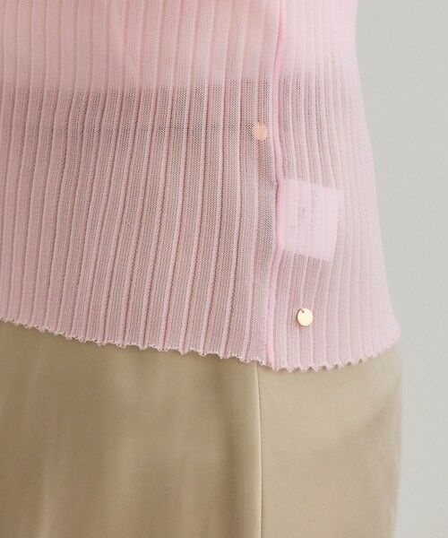 ROPE' / ロペ ニット・セーター | 【洗える】【WEB・一部店舗限定】シアーリブＶネックポロニット | 詳細25