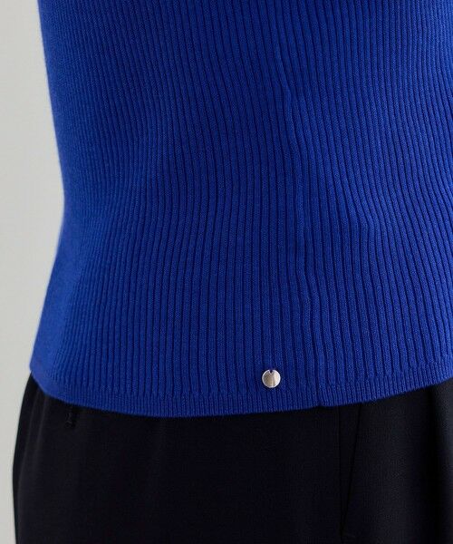 ROPE' / ロペ ニット・セーター | 【洗える】【WEB・一部店舗限定】前後2WAYボートネックリブ5分袖ニット | 詳細22