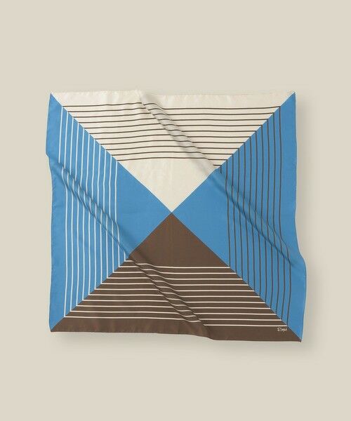 ROPE' / ロペ バンダナ・スカーフ | ストライプパターンシルクスカーフ | 詳細7