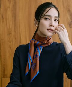 ROPE' / ロペ バンダナ・スカーフ | ロートレックグラフィカル シルクスカーフ/Lサイズ