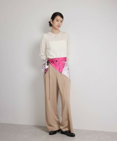 ROPE' / ロペ バンダナ・スカーフ | ロートレックグラフィカル シルクスカーフ/Lサイズ | 詳細15