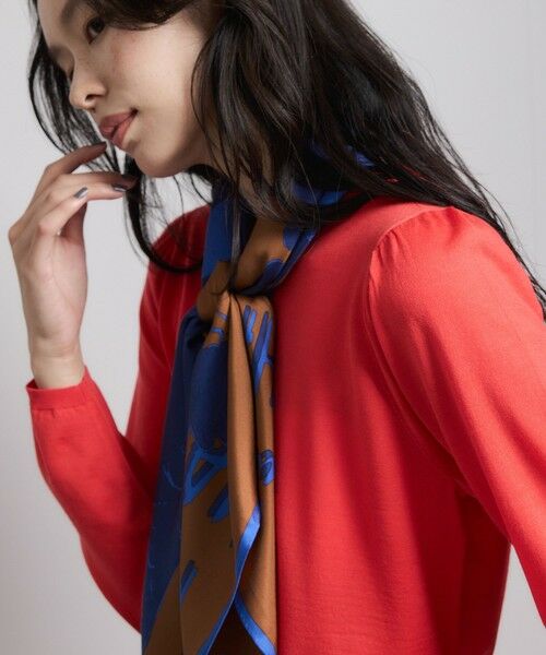 ROPE' / ロペ バンダナ・スカーフ | ロートレックグラフィカル シルクスカーフ/Lサイズ | 詳細5