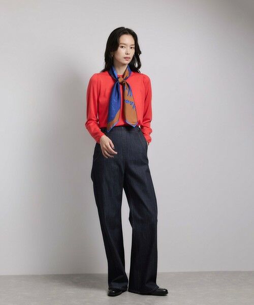 ROPE' / ロペ バンダナ・スカーフ | ロートレックグラフィカル シルクスカーフ/Lサイズ | 詳細6