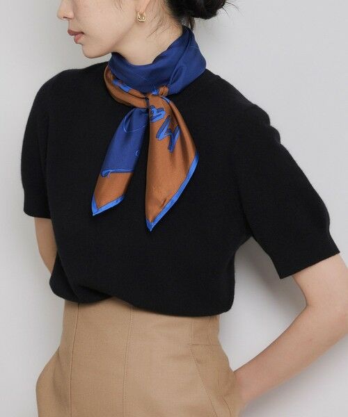 ROPE' / ロペ バンダナ・スカーフ | ロートレックグラフィカル シルクスカーフ/Lサイズ | 詳細8