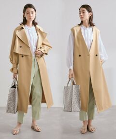 ROPE' / ロペ トレンチコート | 3WAYダブルクロストレンチコート/ショートトレンチ・ロングジレ・トレンチ
