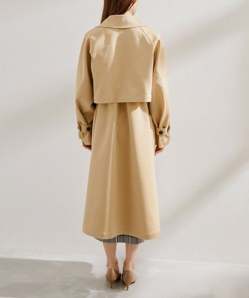 ROPE' / ロペ トレンチコート | 3WAYダブルクロストレンチコート/ショートトレンチ・ロングジレ・トレンチ | 詳細11