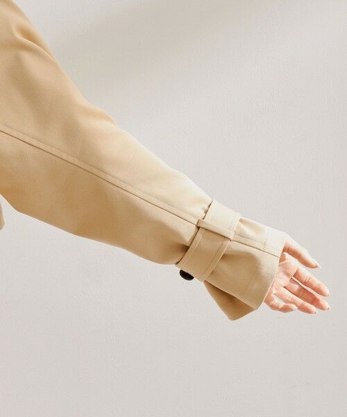 ROPE' / ロペ トレンチコート | 3WAYダブルクロストレンチコート/ショートトレンチ・ロングジレ・トレンチ | 詳細14