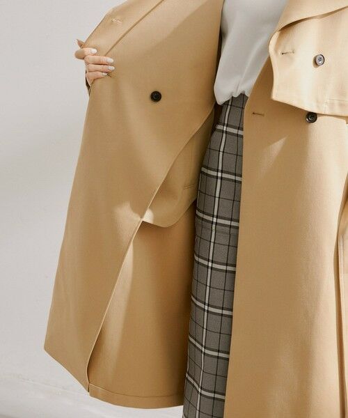 ROPE' / ロペ トレンチコート | 3WAYダブルクロストレンチコート/ショートトレンチ・ロングジレ・トレンチ | 詳細18