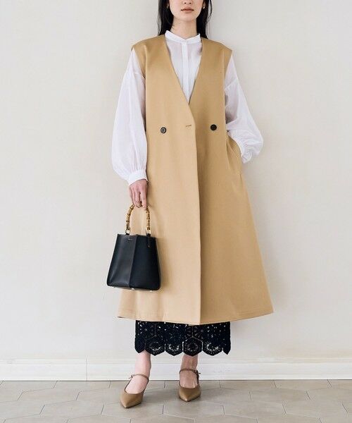 ROPE' / ロペ トレンチコート | 3WAYダブルクロストレンチコート/ショートトレンチ・ロングジレ・トレンチ | 詳細30