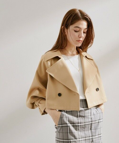 ROPE' / ロペ トレンチコート | 3WAYダブルクロストレンチコート/ショートトレンチ・ロングジレ・トレンチ | 詳細5