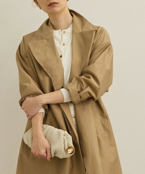 ROPE' / ロペ トレンチコート | 【軽量】コットンポプリン スプリングコート | 詳細11