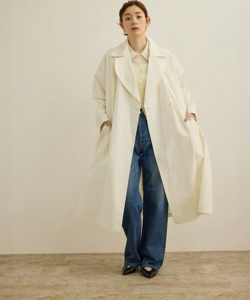 ROPE' / ロペ トレンチコート | 【軽量】コットンポプリン スプリングコート | 詳細12