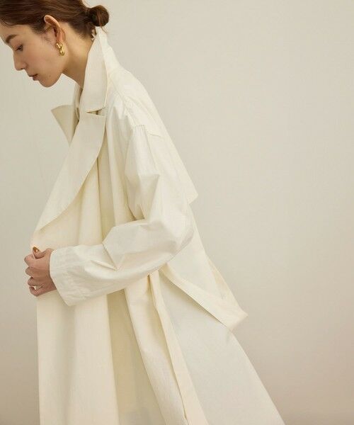 ROPE' / ロペ トレンチコート | 【軽量】コットンポプリン スプリングコート | 詳細14