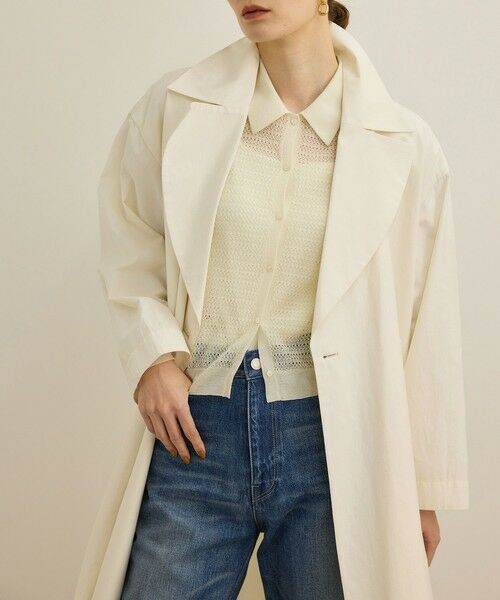 ROPE' / ロペ トレンチコート | 【軽量】コットンポプリン スプリングコート | 詳細15