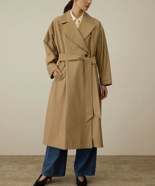 ROPE' / ロペ トレンチコート | 【軽量】コットンポプリン スプリングコート | 詳細16