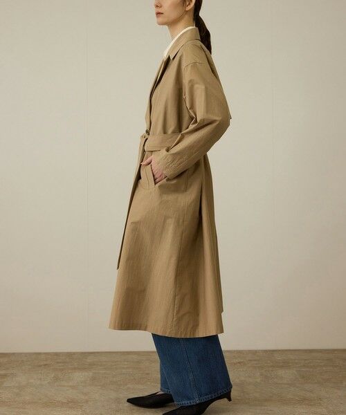 ROPE' / ロペ トレンチコート | 【軽量】コットンポプリン スプリングコート | 詳細17