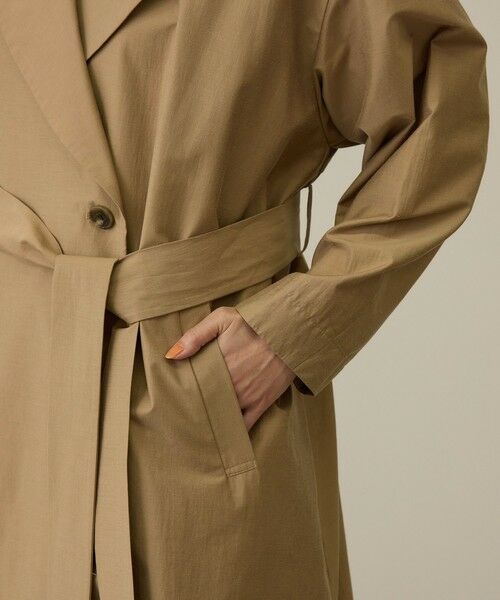 ROPE' / ロペ トレンチコート | 【軽量】コットンポプリン スプリングコート | 詳細21