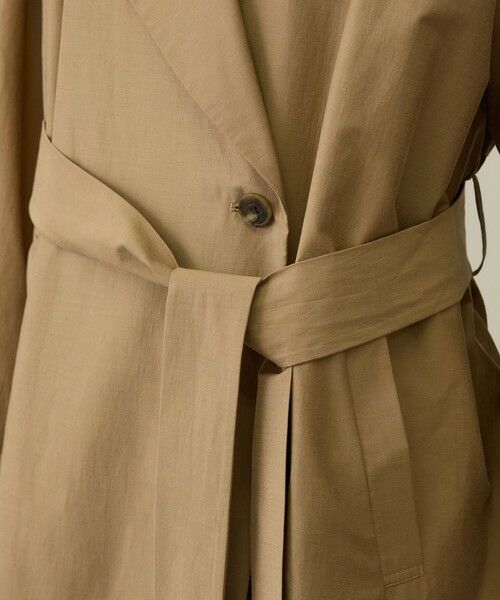 ROPE' / ロペ トレンチコート | 【軽量】コットンポプリン スプリングコート | 詳細22