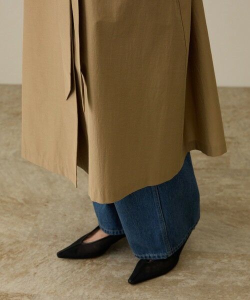 ROPE' / ロペ トレンチコート | 【軽量】コットンポプリン スプリングコート | 詳細23