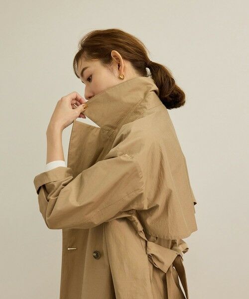 ROPE' / ロペ トレンチコート | 【軽量】コットンポプリン スプリングコート | 詳細29