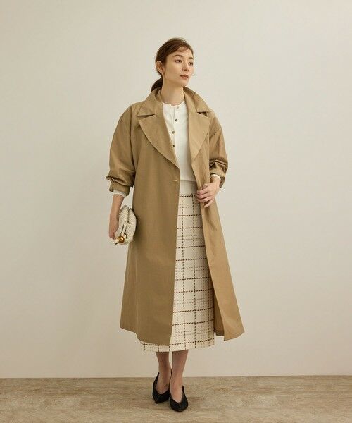 ROPE' / ロペ トレンチコート | 【軽量】コットンポプリン スプリングコート | 詳細30