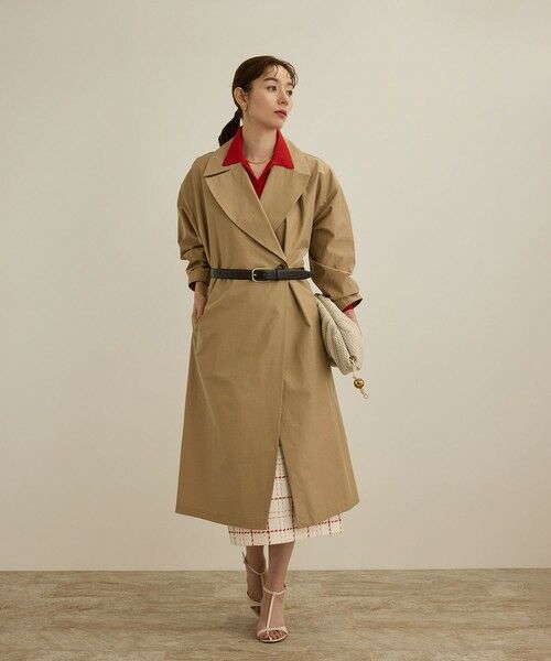 ROPE' / ロペ トレンチコート | 【軽量】コットンポプリン スプリングコート | 詳細6