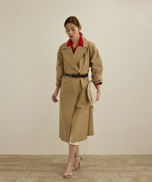ROPE' / ロペ トレンチコート | 【軽量】コットンポプリン スプリングコート | 詳細7