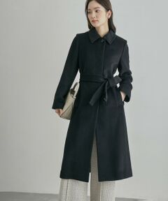 ROPE' / ロペ ステンカラーコート | BELLANDI SURI ALPACAシャギーコート