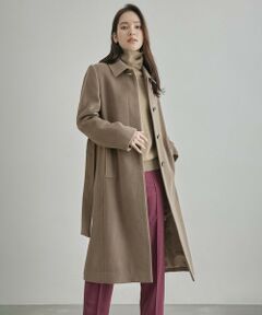 ROPE' / ロペ ステンカラーコート | BELLANDI SURI ALPACAシャギーコート