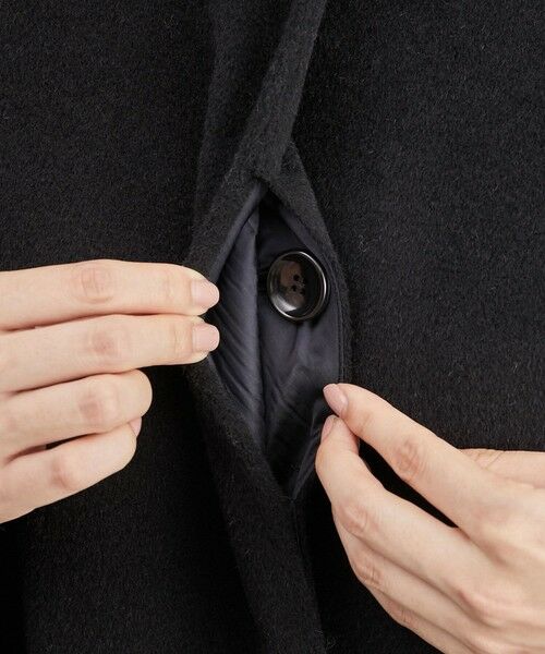 ROPE' / ロペ ステンカラーコート | BELLANDI SURI ALPACAシャギーコート | 詳細13