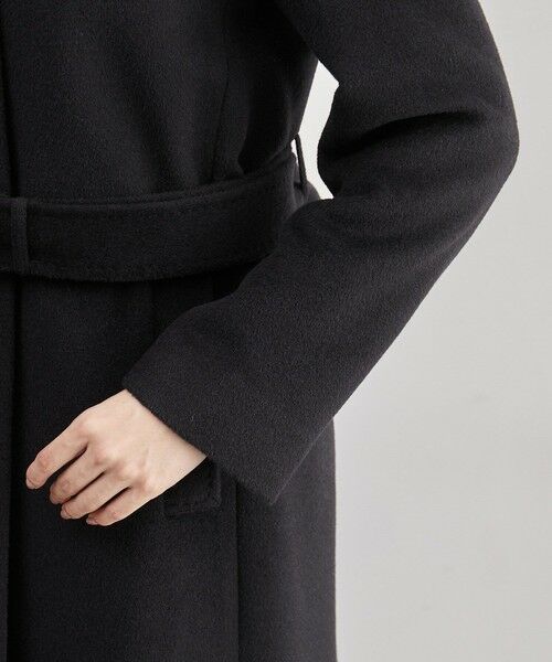 ROPE' / ロペ ステンカラーコート | BELLANDI SURI ALPACAシャギーコート | 詳細14