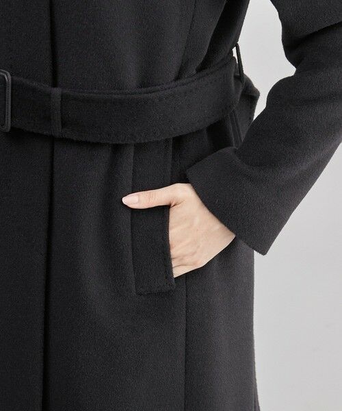 ROPE' / ロペ ステンカラーコート | BELLANDI SURI ALPACAシャギーコート | 詳細16
