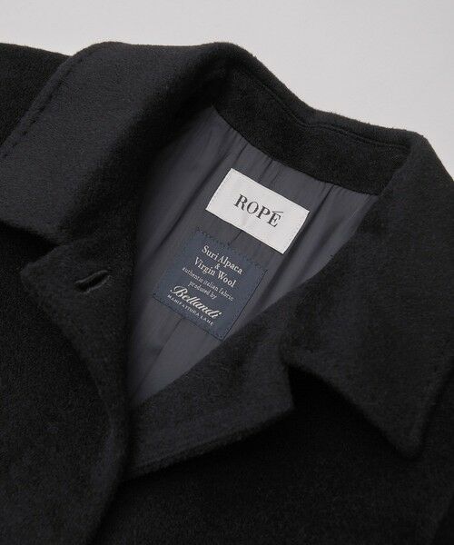 ROPE' / ロペ ステンカラーコート | BELLANDI SURI ALPACAシャギーコート | 詳細21