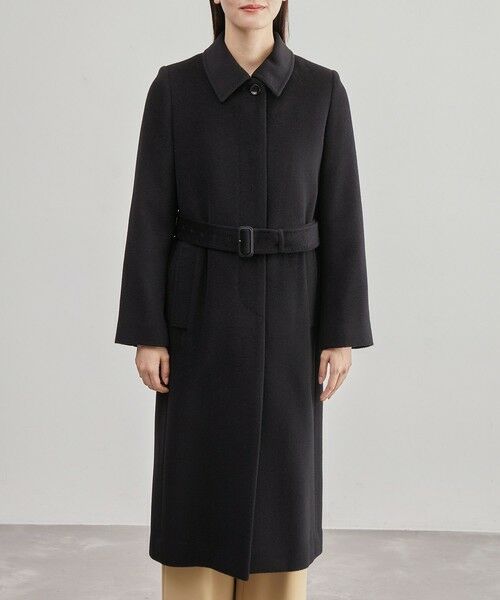 ROPE' / ロペ ステンカラーコート | BELLANDI SURI ALPACAシャギーコート | 詳細9