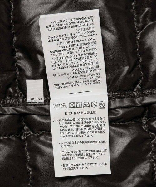 ROPE' / ロペ ダウンジャケット・ベスト | 【TAION】【WEB限定】別注Vネックロングダウン | 詳細19