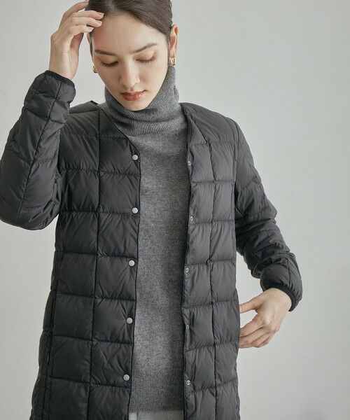 ROPE' / ロペ ダウンジャケット・ベスト | 【TAION】【WEB限定】別注Vネックロングダウン | 詳細2