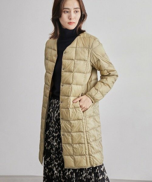 ROPE' / ロペ ダウンジャケット・ベスト | 【TAION】【WEB限定】別注Vネックロングダウン | 詳細8