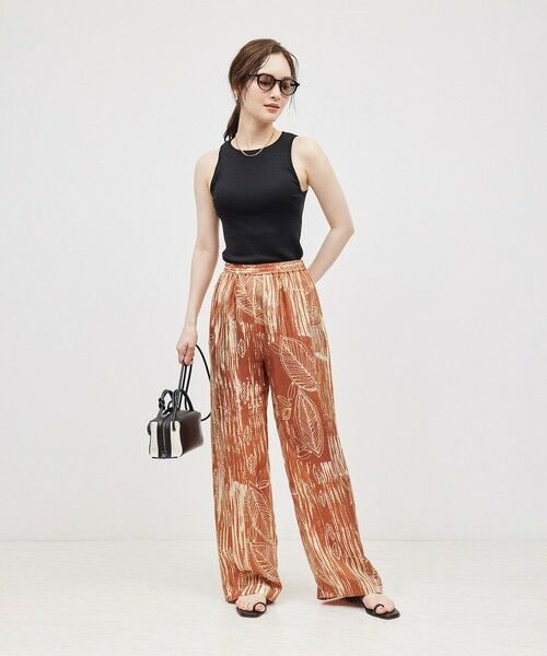 ROPE' / ロペ その他パンツ | IPEKERニュアンスボタニカルイージーパンツ | 詳細1