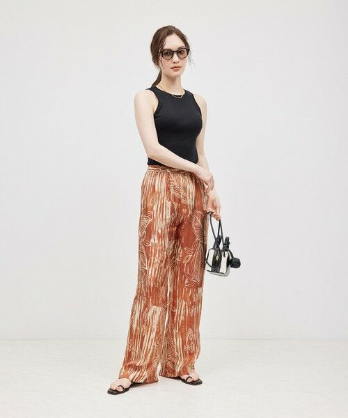 ROPE' / ロペ その他パンツ | IPEKERニュアンスボタニカルイージーパンツ | 詳細13