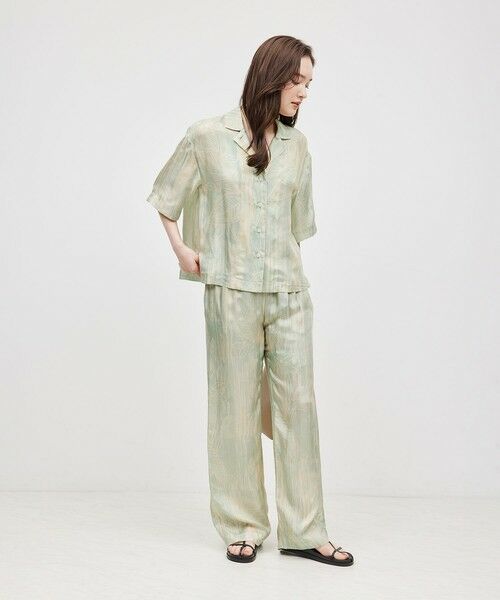 ROPE' / ロペ その他パンツ | IPEKERニュアンスボタニカルイージーパンツ | 詳細15