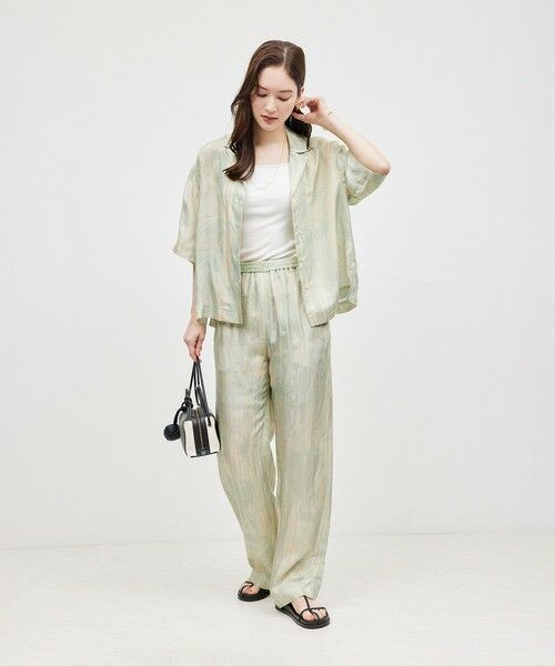 ROPE' / ロペ その他パンツ | IPEKERニュアンスボタニカルイージーパンツ | 詳細16