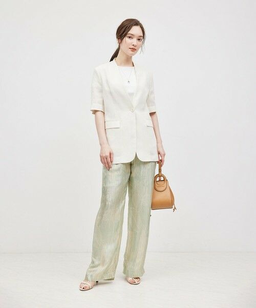 ROPE' / ロペ その他パンツ | IPEKERニュアンスボタニカルイージーパンツ | 詳細17