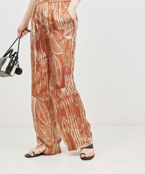 ROPE' / ロペ その他パンツ | IPEKERニュアンスボタニカルイージーパンツ | 詳細4