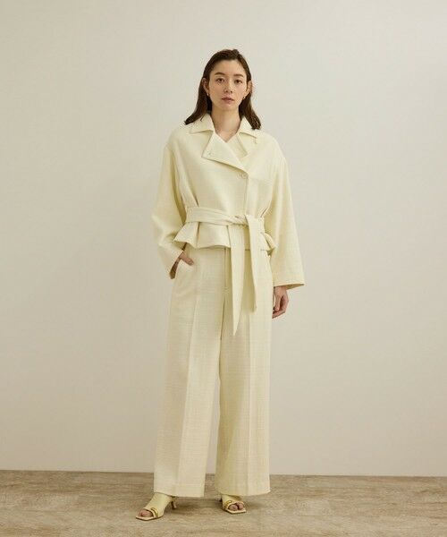 ROPE' / ロペ その他パンツ | MANTECO(マンテコ) コットンライトツイードパンツ/イージーケア | 詳細14